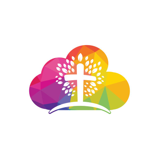 abstract-cloud-and-tree-religious-cross-symbol-icon-design-church-and-christian-organization-logo-free-vector (1)